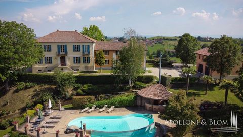 Outstanding 32-acre estate with a luxury 17th-century villa, cellar with infernòt, pool, and lake for sale in Asti, Piedmont. In the heart of Monferrato, just a few kilometers from Asti and 30 minutes from the center of Turin, just over an hour from ...