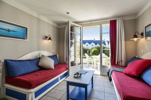 Charming Breton-style holiday complex just a few meters from the beautiful sandy beach! Enjoy your holiday in tastefully furnished holiday apartments and houses, some of which even have a sea view. A communal outdoor pool is available to you in the s...
