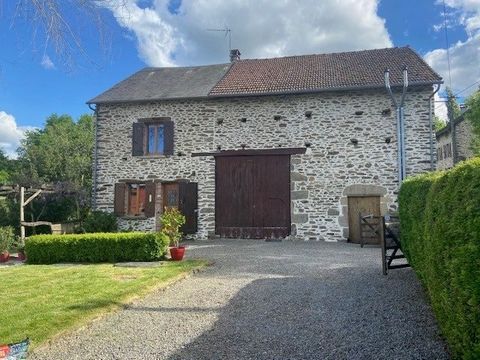 Beautifully renovated detached stone cottage which has the potential for further improvement. Close to the village of Lauriere which has a Bar with PMU, a butcher, a baker, a bank and a mini market. The house is within walking distance of a pretty fi...