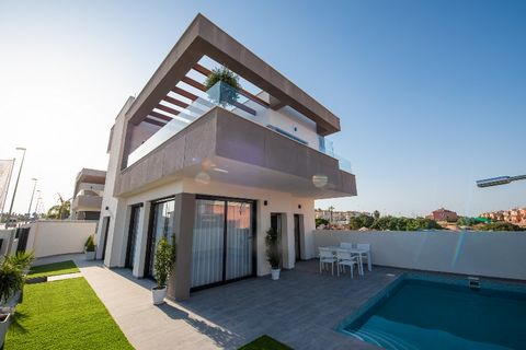 Beautiful 3 bedroom 2.5 bathroom furnished detached villas with optional private pool for sale in La Herrada, close to Los Montesinos. Situated just 15 minutes walk from the typically Spanish town of Los Montesinos, these villas offer plenty of space...