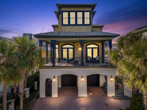 3 New HVAC systems! 84K on the books starting March 9, 2024. Flood Zone X no flood insurance required.Immerse yourself in the zenith of beachfront opulence at this remarkable Miramar Beach residence, meticulously designed to accommodate up to 18 gues...