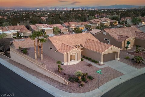 City View ~ Del Webb Resort Sun City Summerlin 55+ Community ~ Make an Offer on this Sought After Updated Tahoe Model 1533 sq. ft. ~ 2 Bedroom ~ 2 Bath ~ LARGE Corner Lot, Granite Counter Tops through out the House, Berkshire Light Oak Porcelain Tile...