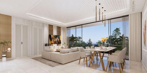 Welcome to a luxury residential complex near Laguna Phuket!  We present to your attention a unique corner apartment with 2 spacious bedrooms and a total area of 120 sq.m. This new complex meets the highest standards of luxury and comfort, offering mo...