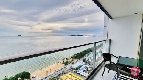 Copacabana Beach Jomtien Buitenlandse naam - 1 Bed - ZeezichtTe Koop 8.900.000,- BahtKenmerken van de woning;- Woonoppervlakte 46 m²- Verdieping nr 23- 1 Slaapkamers- 1 Badkamers- Balkon- Is volledig uitgerustCopacabana Beach Jomtien beschikt over vo...