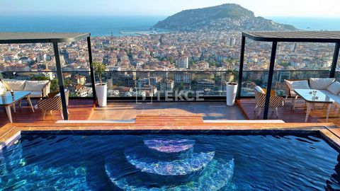 Appartements prêts à emménager avec vue panoramique sur la mer et la ville à Alanya Küçükhasbahçe Les appartements sont situés dans le quartier d'Alanya à Antalya. Située sur le littoral méditerranéen, Alanya bénéficie d'une nature époustouflante. Al...