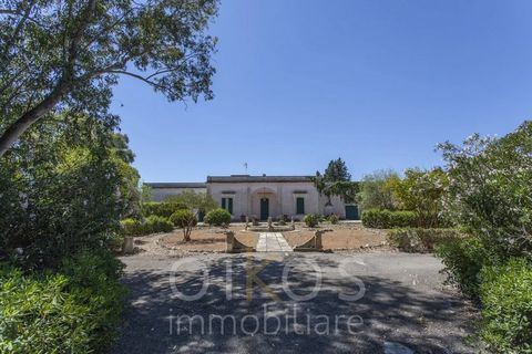 Prestigious villa for sale near Lecce, an ancient aristocratic residence with a swimming pool, completely immersed in a botanical garden of about two hectares with numerous tree species that guarantee privacy and a pleasant stay. Access to the villa ...