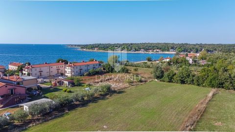 Location: Istarska županija, Umag, Lovrečica. Istria, Lovrečica, surroundings - building plot 150m from the sea in an attractive location! A building plot of 3,690 m² is for sale, located only 150 meters from the sea and the beach, in one of the most...