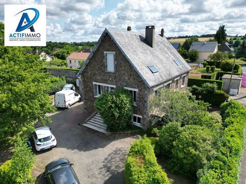 In the town of Saint-georges-des-groseillers, ACTIFIMMO offers you this house of 183 m2. It consists of: - on the ground floor: an entrance hall with cupboard, a fitted and equipped kitchen, a living room/lounge, three bedrooms, a shower room and toi...