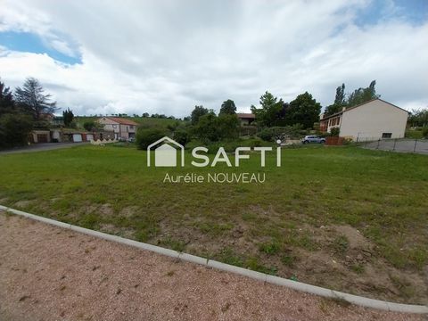 Terrain à construire sur les hauteurs d'Artonne - 687 m² dans petit lotissement