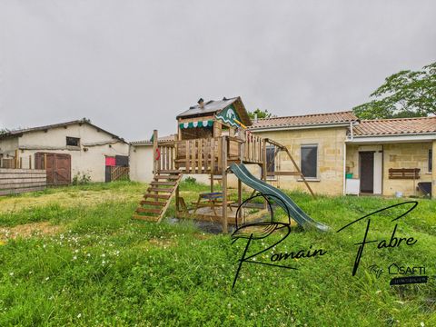 Maison en pierre de 5 chambres, jardin intimiste, très grande dépendance