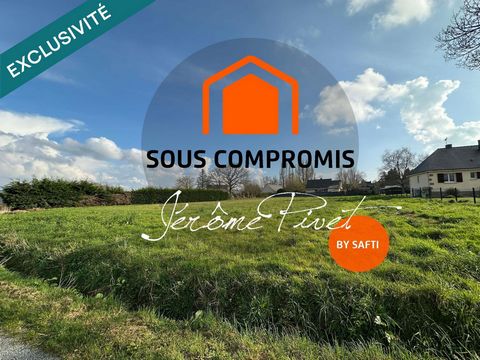 Terrain constructible, à viabiliser , plat , bourg de Saint Dolay.
