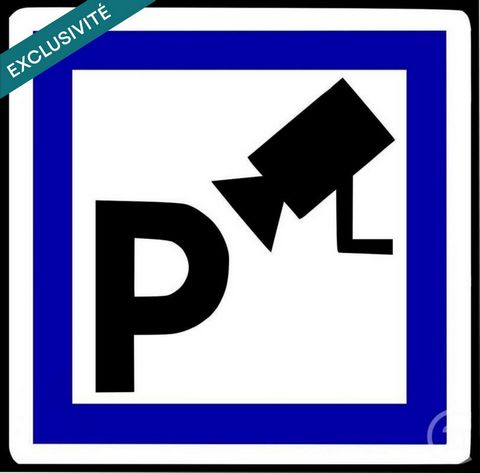 Place de parking sécurisée, Paris 20e