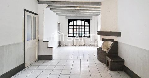 Maison 2 chambres 1 bureau et une cour