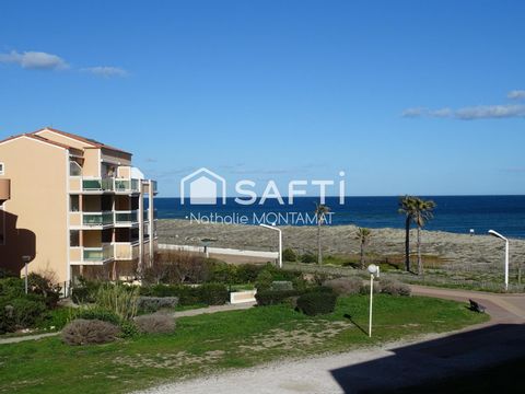 BARCARES, au pied de la mer,T2 de 28m² avec loggia