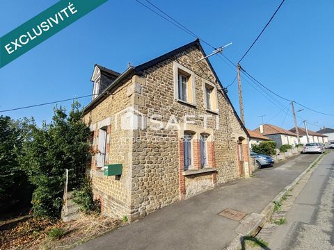 Maison de bourg à rénover de 107m²+jardin 1300m²