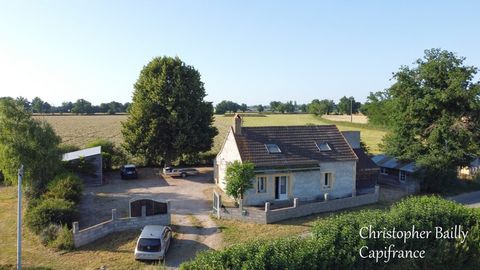 Maison de campagne, au calme, sur 2700 m² de terrain