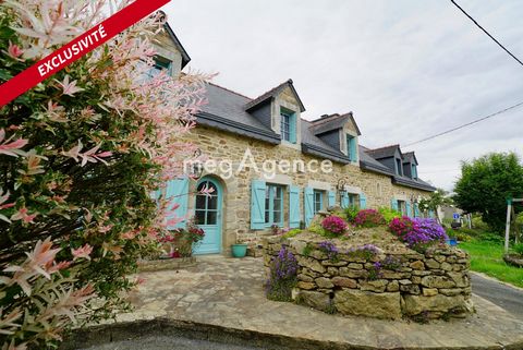 Longère XIXe en pierre, spacieuse et bien située