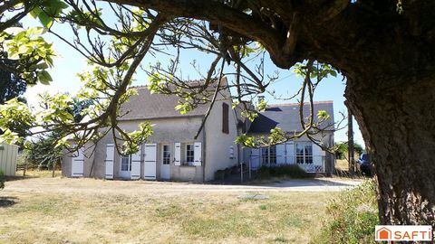 AGREABLE MAISON ET SON GARAGE DE 90M2 SUR TERRAIN DE 4890M2