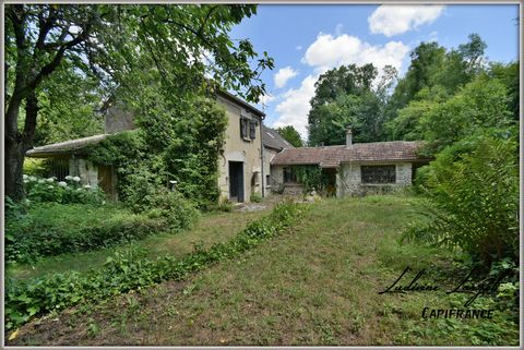 Maison à rénover 5 pièces proche de BRENY (02) entre Oulchy-le-Château et Neuilly-Saint-Front - 108m2 5 pièces 2 chambres (possible une 3éme) Terrain 1330m2