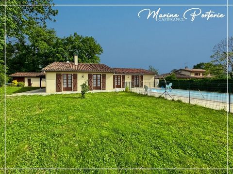 ? À vendre Maison de plain-pied 160 m² avec piscine, garage et grand terrain Castéra-Verduzan