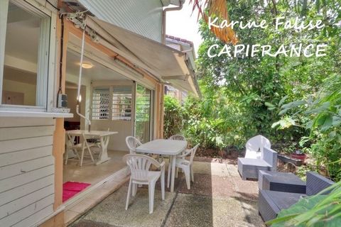 À vendre T3 avec jardin privatif à 150 m de la plage Anse à lÂne, Les Trois-Îlets