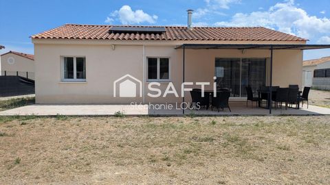 Villa récente de plain pied - 800m2 de terrain piscinable