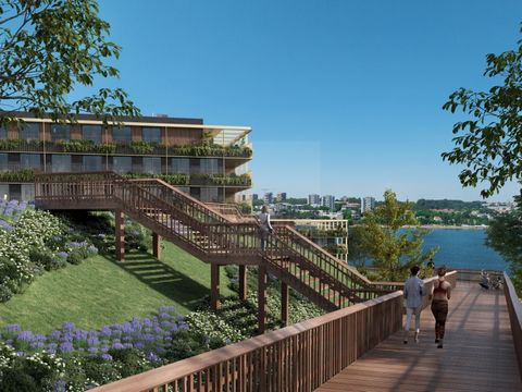 Marina Douro A new horizon for living T4 Privacy and comfort with privileged views Offering expansive areas and a privileged orientation, the four-bedroom apartments provide an elevated lifestyle where privacy and comfort are matched by truly excepti...