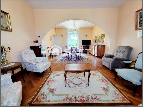 Maison à fort caractère de 232m², 4 chambres, bureau, combles, cave, garage, jardin de 1848m²