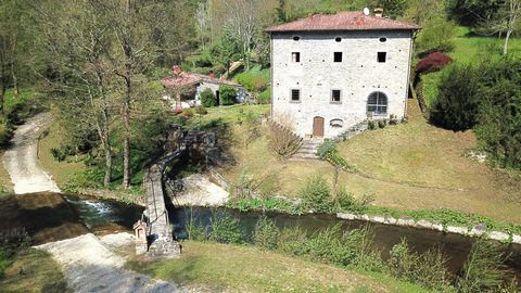 TUSCANY - FLORENCE - BORGO SAN LORENZO ESTATE WITH POOL AND MILL The property is located in the province of Florence, in the heart of Mugello, a few km from Borgo San Lorenzo and more precisely in the hamlet of Ronta. It stands on the Enza River, clo...