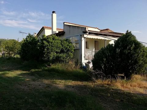 Detached house for sale on the island of Evia, Municipality of Istiaea, near Nea Sinasos, on the provincial road of Istiaea Pefki. The house has is 75 sq.m., has living roon, kitchen, 2 bedrooms, bathroom and is located on a plot of 5000 sq.m.  with ...