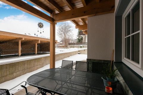 The cosy village of Brixen im Thale is beautiful and you can spend a vacation in this 2-bedroom apartment near the mountains. The floor heating and terrace provides a relaxing stay for a group of 8 or multiple families travelling together. It is loca...