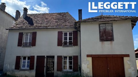 A13011 - A charming stone property with adjoining garage, situated in a central position in the village of Mialet close to bars/restaurants, bakers, village shop, chemist and school. The property has beams, exposed stone walls, is connected to the ma...