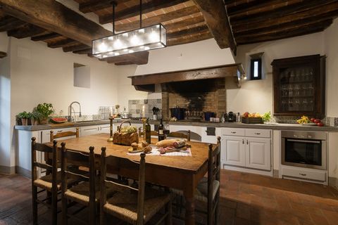 Villa Luci is located in the rolling hills at 265 meters altitude in a quiet dream location in authentic Tuscany. It is an ideal place for an unforgettable holiday. The beautiful villa consists of a main part with three floors and an annex. There is ...
