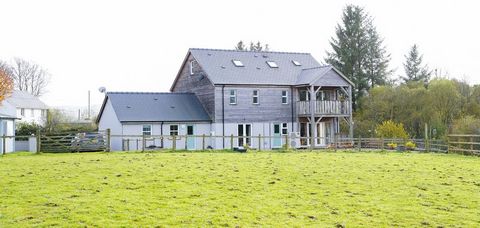 Nestled in a sought-after location close to Tregaron, Lampeter, and Aberystwyth, Murmur y Coed is a superior Modern country property and is a blend of luxury, functionality, and rural charm. Built in 2019, the substantial 6-bedroom, 4-bathroom house ...
