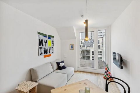 Tritt in eine Welt des einzigartigen und inspirierten Designs in Ding-Design-Apartments im pulsierenden 20. Bezirk Brigittenau ein. Jede Einheit hat einzigartige Kreationen, die verschiedene Stile, Texturen und Farben kombinieren, um einen wirklich i...