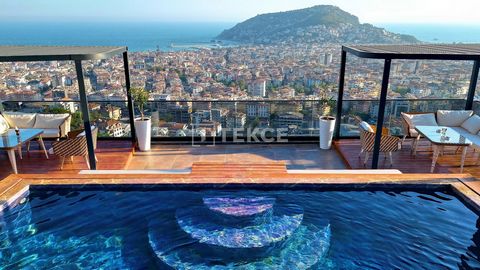 Appartements prêts à emménager avec vue panoramique sur la mer et la ville à Alanya Küçükhasbahçe Les appartements sont situés dans le quartier d'Alanya à Antalya. Située sur le littoral méditerranéen, Alanya bénéficie d'une nature époustouflante. Al...