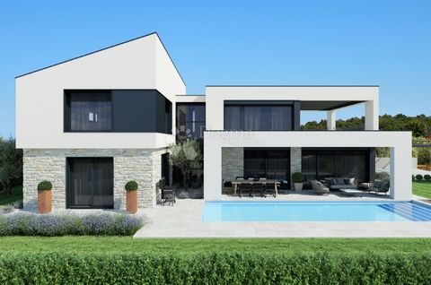 POREČ, ISTRIA - una villa moderna e lussuosa che vi impressionerà non appena entrerete in casa. L'incantevole villa moderna rappresenta l'apice dell'architettura contemporanea e offre spazi abitativi lussuosi e confortevoli. Si trova nell'entroterra ...