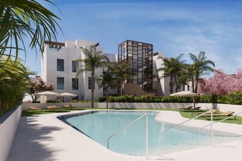 Apartamento en venta en Estepona con 3 dormitorios y 3 baños, con comunitaria piscina, garaje comunitario y comunitario jardín. Respecto a las dimensiones, la propiedad presenta 115 m² construidos, 90 m² en interior y 20 m² de terraza. Tiene las sigu...