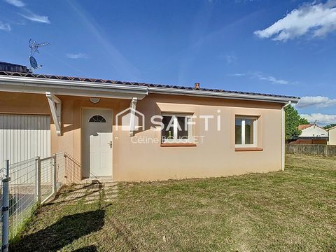 Maison T3 avec garage et jardin
