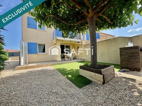 Pavillon individuel T4 77m2 avec jardin, balcon, garage et stationnements privatifs