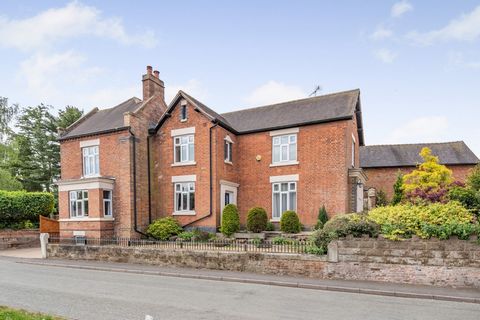Brook House Farmhouse is a very well-presented detached period family residence situated in the popular village of Gnosall and within 15 minutes’ drive of the county town of Stafford. The accommodation includes 5 bedrooms 4 bathrooms and 5 receptions...