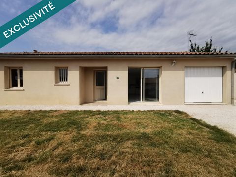 Maison de plain pied T4 - 90M2 - VERTEUIL (16510)