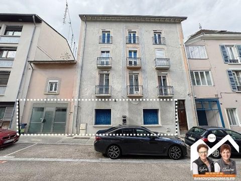 Centre ville de Voiron, murs commerciaux à vendre (sans fonds de commerce et sans droit au bail)