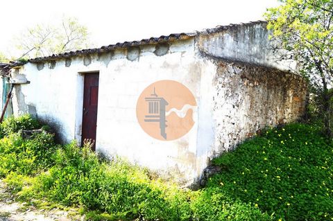 Ruin located in Eiras Altas - Santa Catarina da Fonte do Bispo, with electricity and water, sewage is channeled into a skeptical cesspool. Access on dirt is approximately 3km. It has outdoor space on the side and at the back of the ruin with an appro...