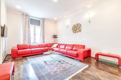 Strict center, two-bedroom fully furnished apartment of 73.17 m2 on the second floor of a well-maintained residential building.It consists of a large living room, a kitchen with a dining room, a large bedroom, a smaller bedroom, a bathroom, a toilet,...