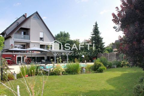 À vendre – Maison familiale avec piscine, dépendances et 18,5 ares de terrain – Rhinau