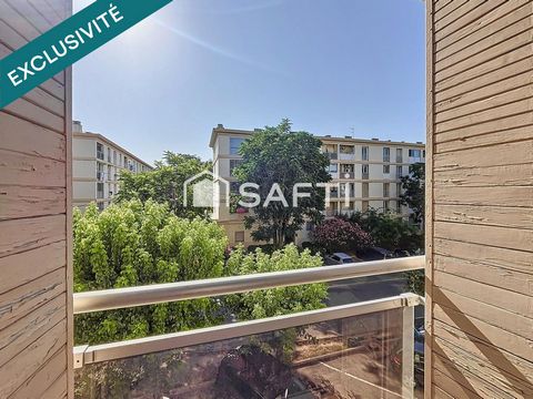 Saint Loup type 3/4 -rénové- balcon et cave.