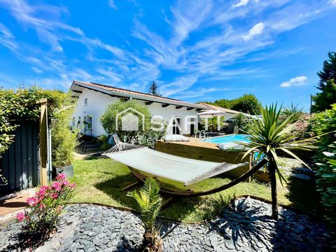Belle maison rénovée avec piscine, 4 chambres, bureau, garage