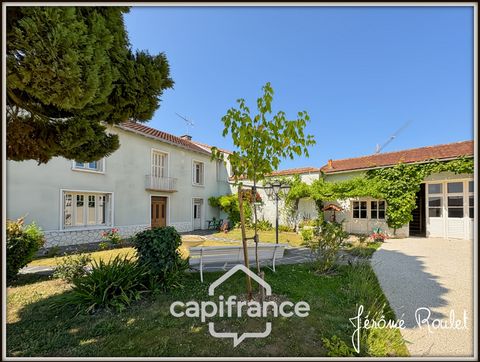 Maison à vendre 7 pièces CISSE (86) 196 m² habitables dont 4 chambres sur Terrain de 575 m² avec dépendances