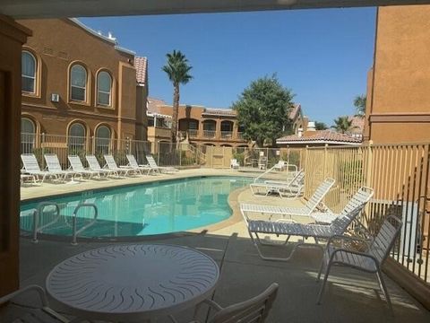 **LOCATION, LOCATION, LOCATION!** This beautifully maintained 2-bedroom, 2-bathroom ground-level condo offers unbeatable convenience—just steps from the world-renowned Indian Wells Tennis Garden, as well as markets, restaurants, shopping, theater, an...